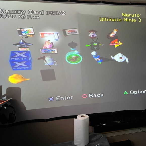 100% complete save files for dragon ball and Naruto on ps2 OME 8MB memory card - Picture 8 of 11